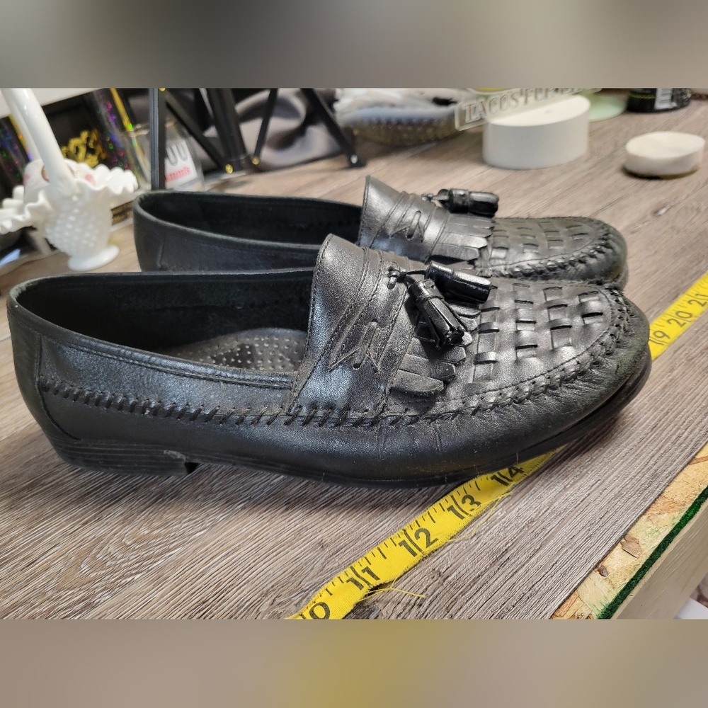 Giorgio Brutini Mens Dresss Loafers W Tassels size 12D